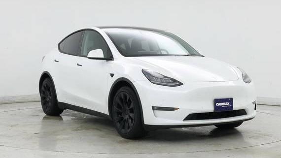 TESLA MODEL Y 2021 5YJYGDEE8MF125975 image